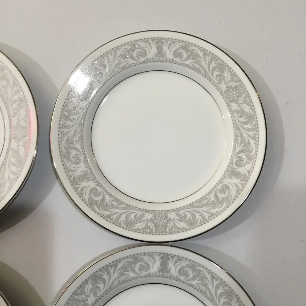 Vintage 70’s Imperial ‘Whitney’ Bread Plates Set of 4